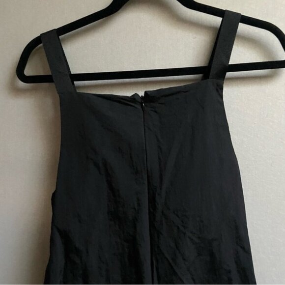 Oak + Fort Nylon ruched mini dress Sz S - Picture 4 of 8
